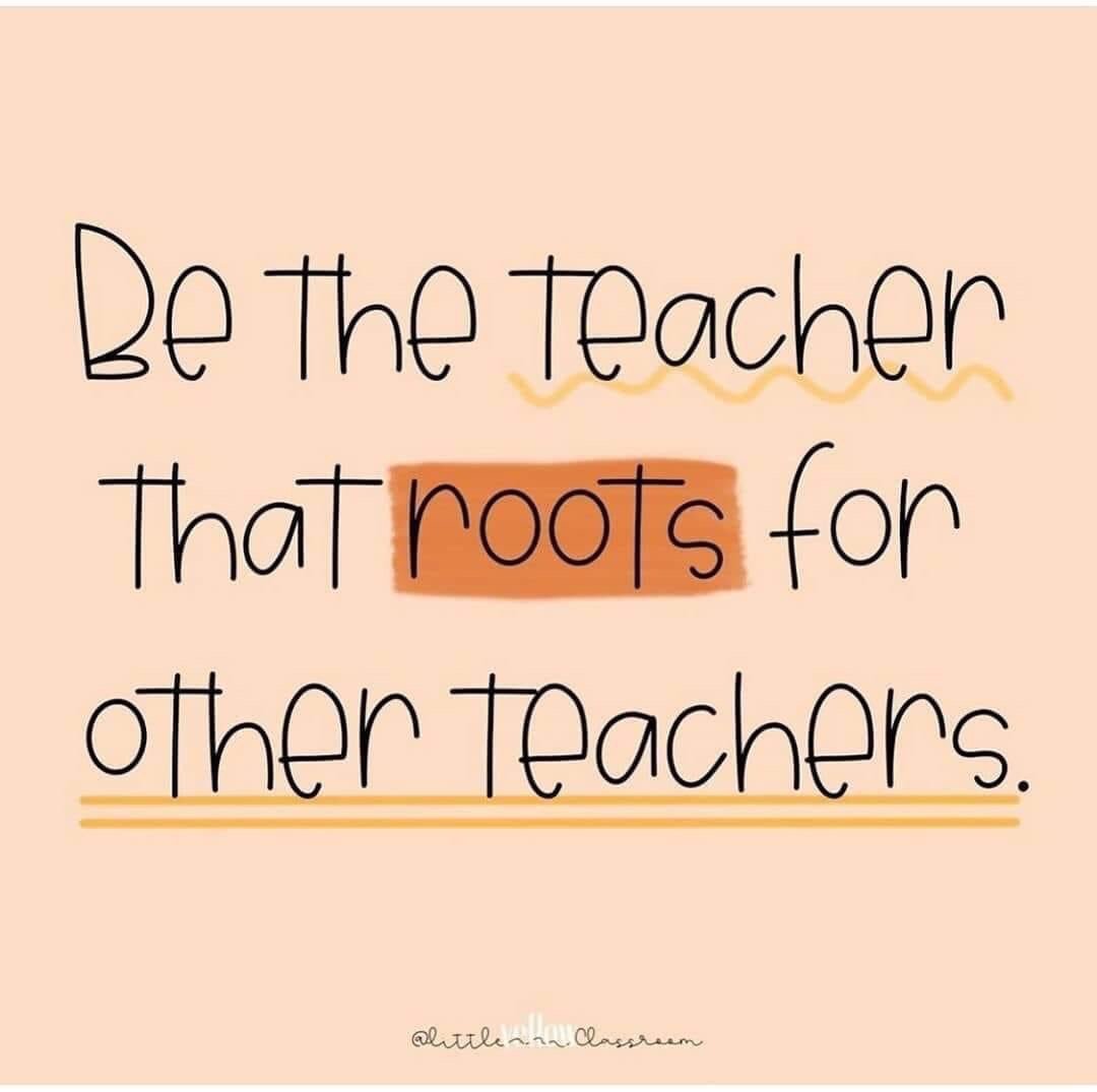 Be the teacher