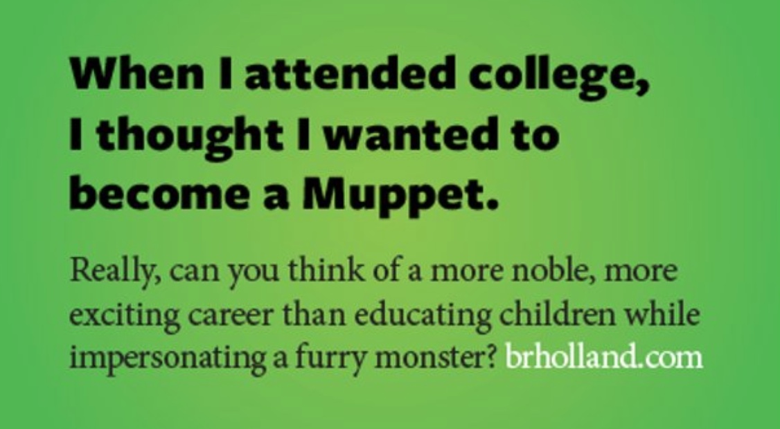 Being a Muppet