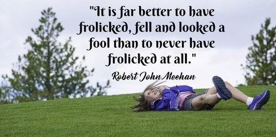 Frolicking quote