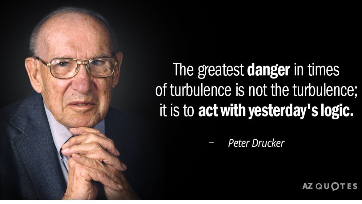 Drucker on Turbulence