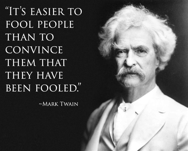 Twain Fooing People